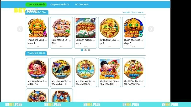 Chọn phòng chơi bắn cá 89BET phù hợp với ngân sách