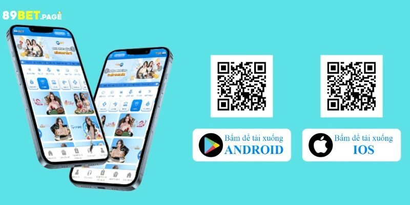 Hướng dẫn đăng ký 89BET từ App Mobile