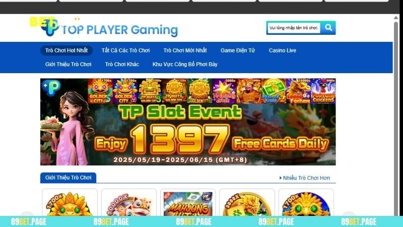 Khám phá 4 thương hiệu nổ hũ hot nhất tại 89BET