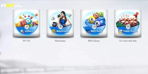 Xổ số Keno tại 89BET là trò chơi hấp dẫn
