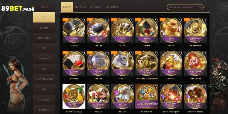 Giới thiệu trò chơi Xóc Đĩa 89BET